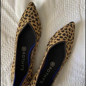 Rothy’s Leopard Flats New